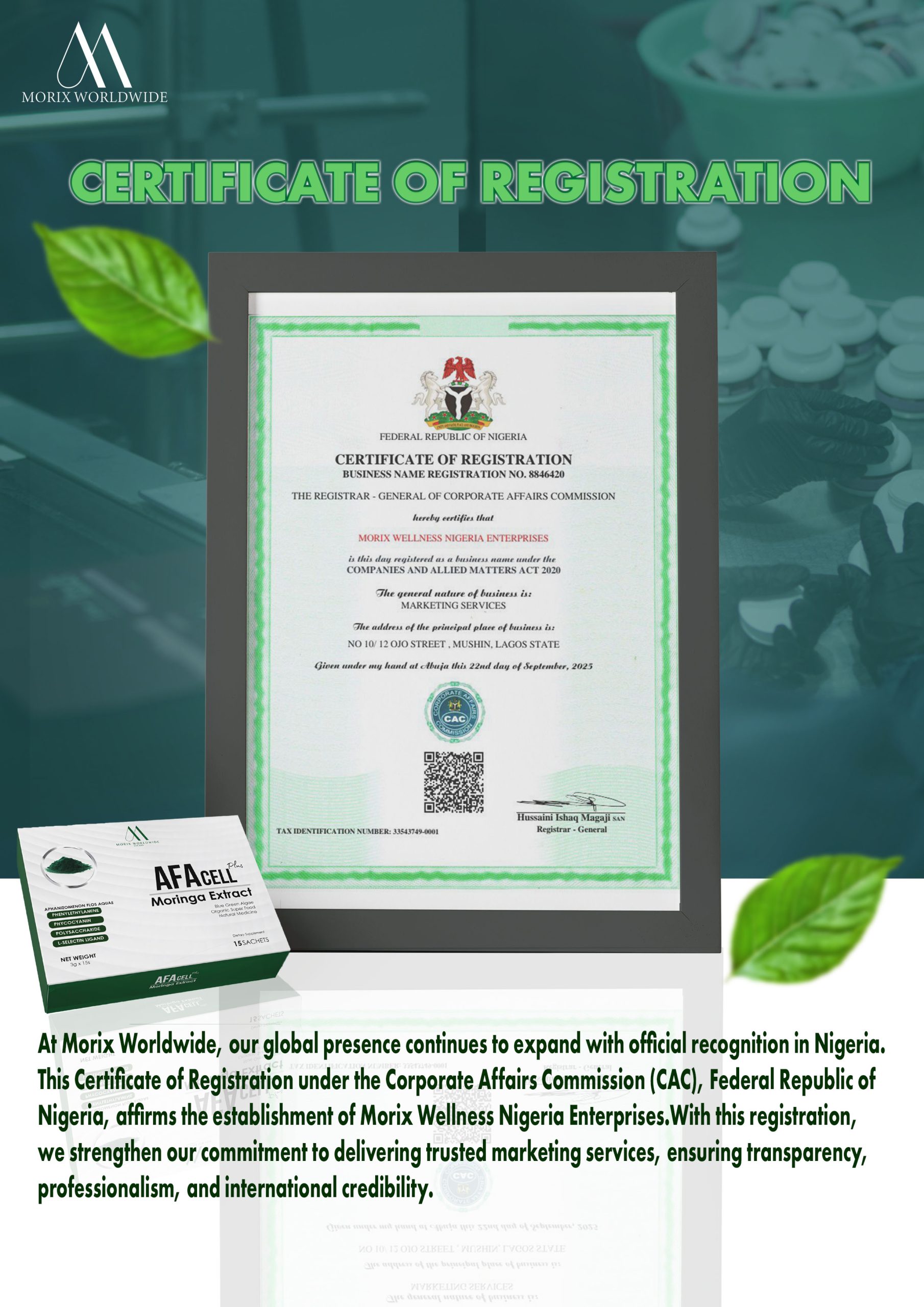 POSTER SIJIL NIGERIA